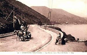 CORNICHE ORANAISE - LA ROUTE DE MERS-EL-KEBIR
